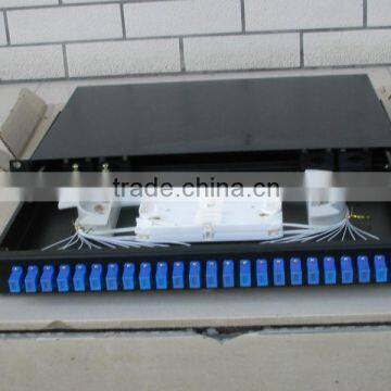 1U SC adapter Slidable Optical Distribution Frame OFS-RS02B