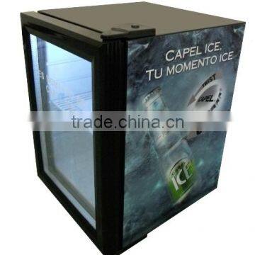 desk top beverage refrigerator display cooler factory price                        
                                                Quality Choice