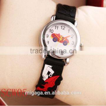 Fashion slap watches children cartoon slap silicone watches for kids