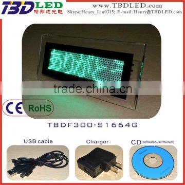 High-definition and Beautiful Crystal Screen Led Display/crystal Led Display Screen Sign/led Mini Moving Message Sign Board photo-3