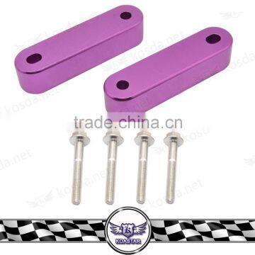 Red/Blue/Black/Gold/Silver/Purple/Green Hood Risers Spacer Fit For civi EF EG EK