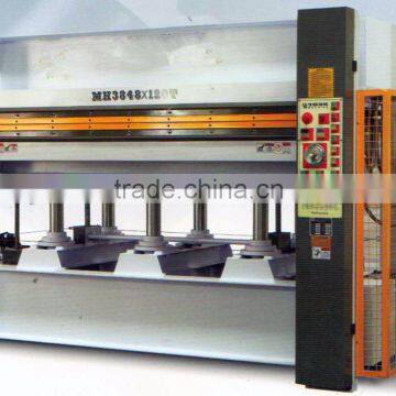 machine plywood hot press