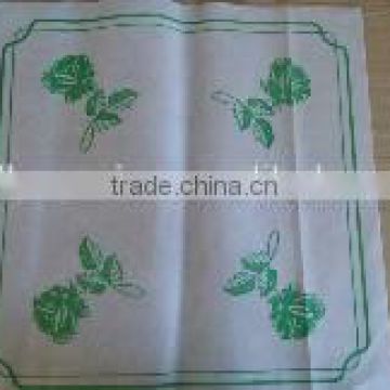 Hot sale disposable tablecovers Linen soft tablecovers