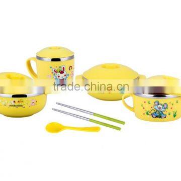New Products 2015 for Kids Stainless Steel Mixing Bowl Set photo-2