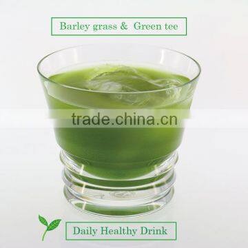 Healthy Japanese green juice powder with indigestible dextrin
