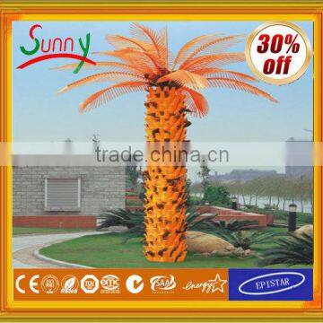 Alibaba express Outdoor Christmas Decorative fake coconut tree with CE ROHS GS SAA UL