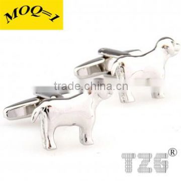 TZG08083 Stainless Steel Cuff Link Animal Cufflink