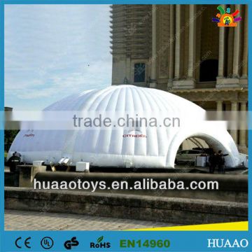 Commercial white giant inflatable igloo tents for sale