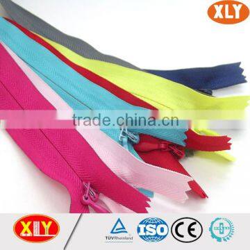 Original Manufacturer Supply Nylon Concealed Zips,close End Invisible Zipper photo-3