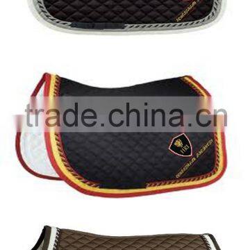 Horse Cotton Saddle Pads / Horse Riding Diamond Stitch Saddle Pads / Horse Colors Saddle Pads