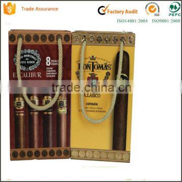 Packaging Box Industrial Use and Glossy Lamination Printing Handling Spanish Cedar Cigar Box photo-6