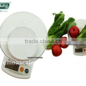 High precision kitchen scale