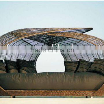 Rattan sunbed furniture sofa bed