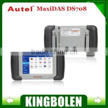 [Authorized Distributor] 2015 Auto Scanner Autel MaxiDAS DS708 update via internet full package 100% original DS 708 Code Reade