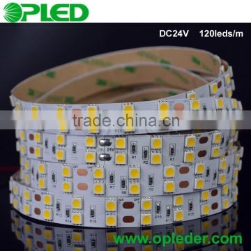 High brightness 5050 double row LED strip DC24V warm white                        
                                                Quality Choice