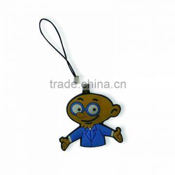 Cute cartoon plastic keychain