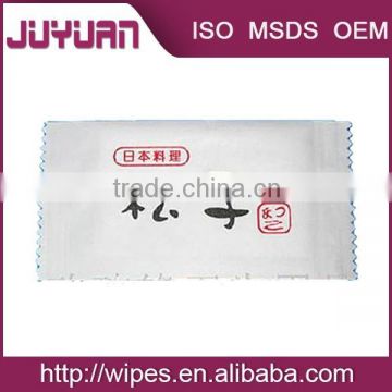 antibacterial health restaurant individually wrapped wet wipes