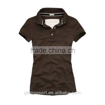 woman's garment wash polo shirt pwwi001