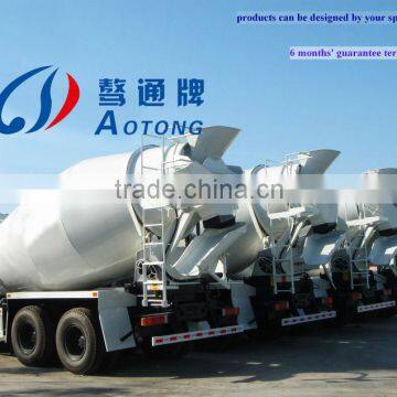 HOWO SINOTRUK 290HP-370HP 8m3-10m3 Cubic Meters Concrete Cement Mixer Truck Trailer photo-1