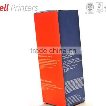 Hi quality shampoo outer box printing and packing from India