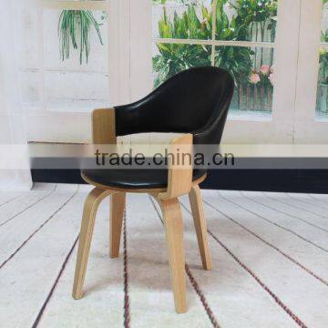 New Design LINK-SC-004 Wooden Ash Swivel Chair
