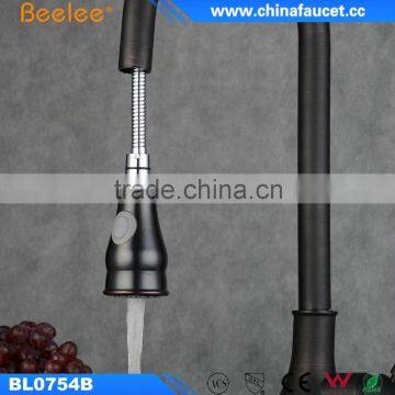 China Supplier Kitchen Mixer ORB Pull Out Water Tap Black Faucet photo-6