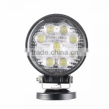 Car accessories 12v 24v 27w led work lamp, 27w led driving lights, 27 watt offroad led work light