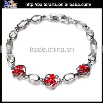 Fashion Women's S925 Bracelet,925 Sterling Silver Rose Gold Bracelet Quality Choice photo-6