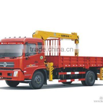 high quality Dongfeng 8ton truck mounted crane