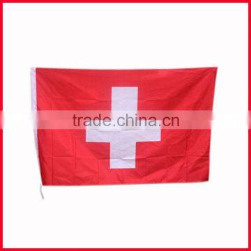 90*150cm red white pennant Switzerland flag