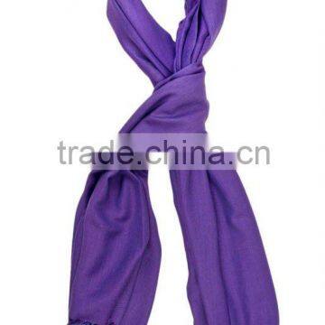 purple pashmina and silk scarves