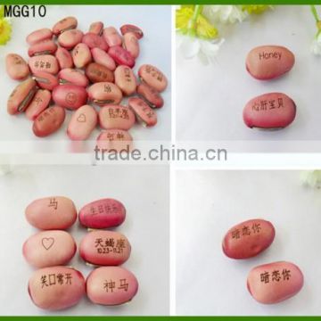 Magic Bean, Wishes Seeds, Engraved Bean