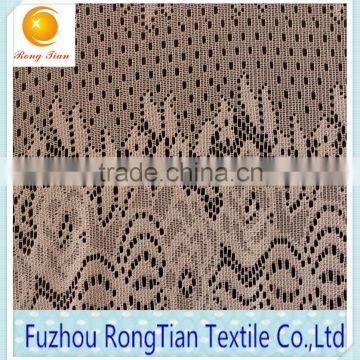 2015 fashion new design nylon water soluble lace fabric for bedding