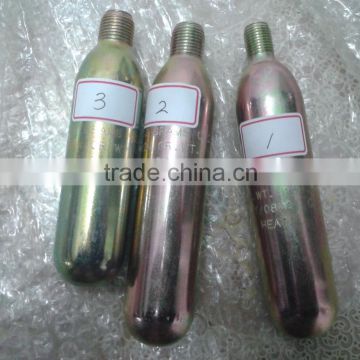 seamless bottle mini 16g/24g Co2 gas cartridge EN 12402-7