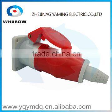 Industrial Sockets and Plugs IP44 Splash Proof Cable Protected Series High Quality Waterproof 3pin 4pin 5pin 16A Red Blue Color photo-4