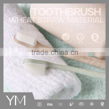 Wheat Straw China Wholesale Hotel Travel Toothbrush