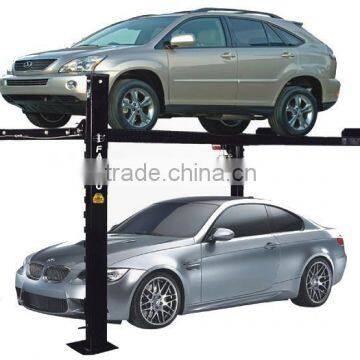 Four Post Car Parking lift rain coat for choice