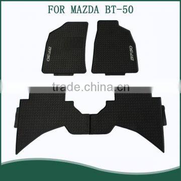 Rubber mat for Mazda BT-50 pick-up car floor mat