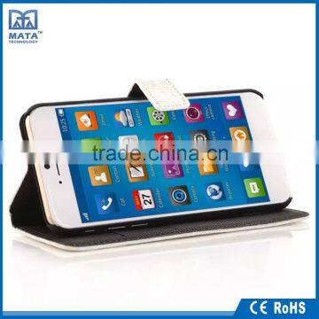 PU Leather Crocodile Pattern Wallet Phone Leather Case for Iphone 6 photo-5