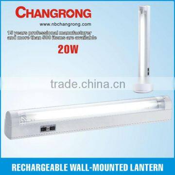 wall mounted fluorescent tube