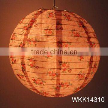 Latest design with custom design hanging indian cloth lanterns