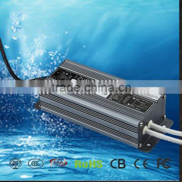 24 v waterproof outdoor led switching power supply 80w max 6.5A IP 67