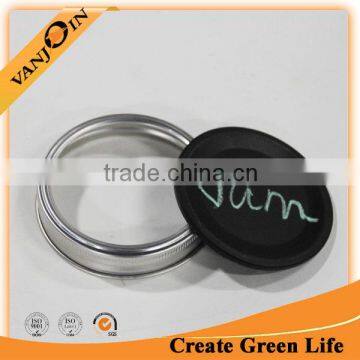 Custom Design 70mm Mason Jar Blackboard Lids Wholesale photo-6
