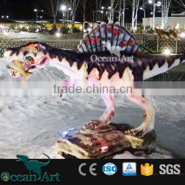 Life-Size Fiberglass Dinosaur Model Of Spinosaurus photo-6