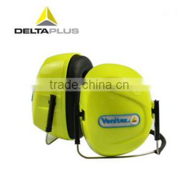 Anti- noise neck wearing metal arch with all helmet ear muffs