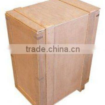 Ordinary plywood box for test equipment