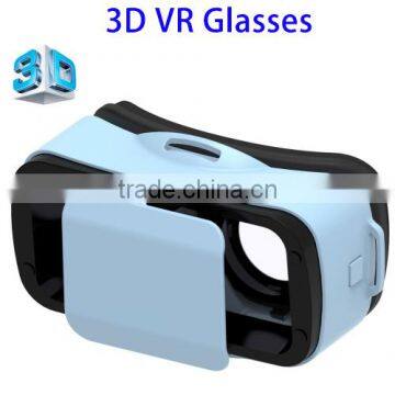 Amazon Hot Sales Mini VR Box 3D Glasses, VR Headset Case for 4.5-5.5 inch Smartphones