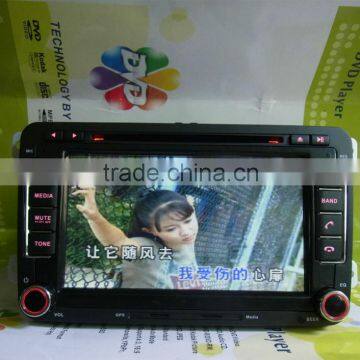 2 din Car GPS for VW with 7inch Touch Screen DH7048