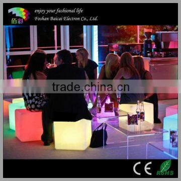 led cubes decoration light for wedding