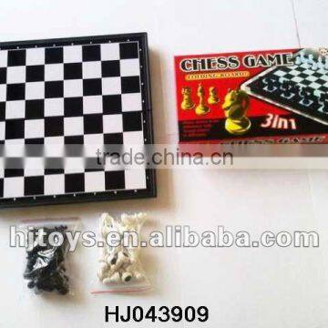 Can Folding 3 in 1 Game Chess Toys